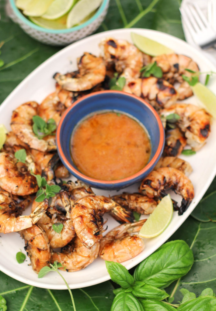Grilled Shrimp with Cajun Butter