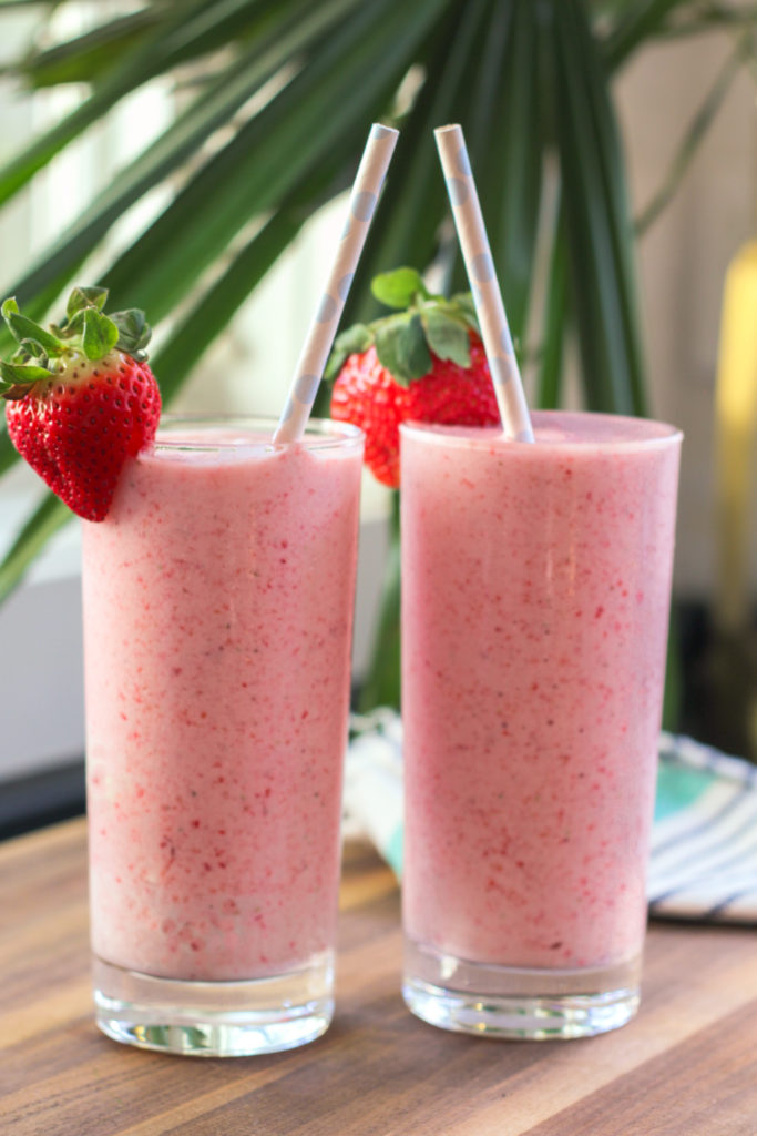 Strawberry milkshake