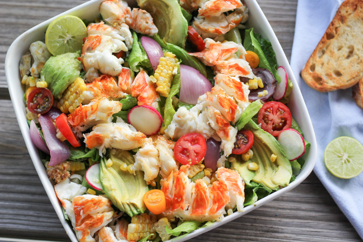 Grilled Florida Lobster Salad | Suwannee Rose